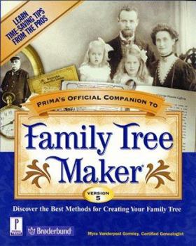 Paperback Official Companion to Family Tree Maker 5 Book