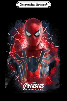 Composition Notebook: Marvel Infinity War Spider-Man Web Portrait Graphic  Journal/Notebook Blank Lined Ruled 6x9 100 Pages