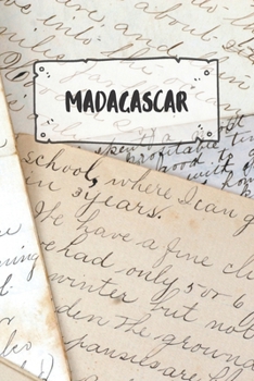 Madagascar: Ruled Travel Diary Notebook or Journey  Journal - Lined Trip Pocketbook for Men and Women with Lines