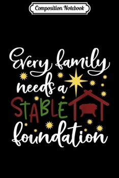 Composition Notebook: Christmas Christian Saying Religious Quote Family Xmas Gift  Journal/Notebook Blank Lined Ruled 6x9 100 Pages