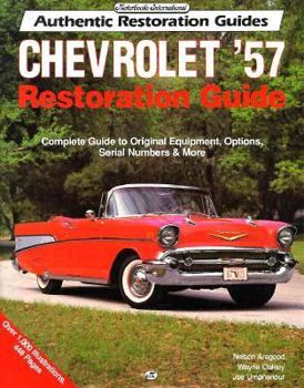 Paperback Chevrolet '57 restorer's technical guide Book