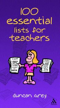 Paperback 100 Essential Lists for Teachers Book