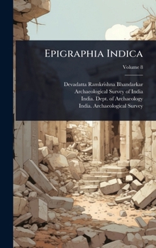 Hardcover Epigraphia Indica Book