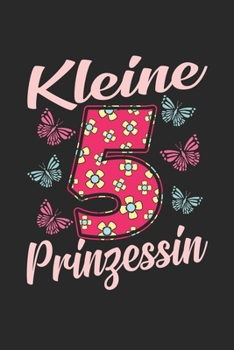 Paperback 5 Kleine Prinzessin: A5 Malbuch Mit 120 Blanko Seiten [German] Book