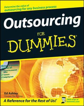 Paperback Outsourcing for Dummies [With CDROM] Book