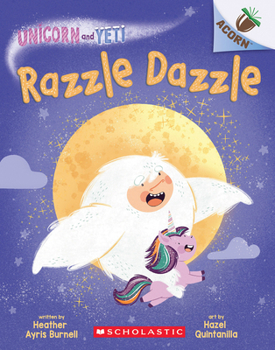 Paperback Razzle Dazzle: An Acorn Book (Unicorn and Yeti #9) Book