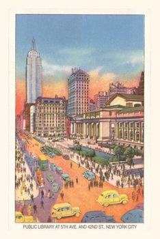 Paperback Vintage Journal Public Library, New York City Book