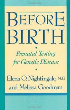 Paperback Before Birth: Prenatal Testing for Genetic Disease, Book