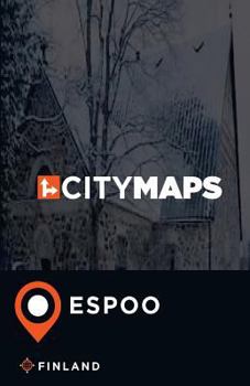 Paperback City Maps Espoo Finland Book
