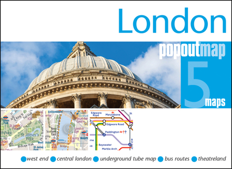 Map London Double Popout Map Book