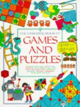 Paperback The Usborne Book of Games and Puzzles Book
