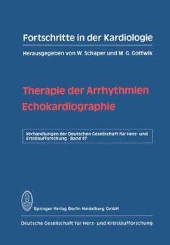 Paperback Therapie Der Arrhythmien. Echokardiographie [German] Book
