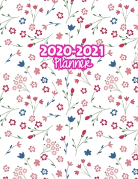 2020-2021 Planner: Two Year Calendar Organizer and Goal Journal | January 2020 - December 2021 Daily, Weekly and Monthly Planner Book with Back Sticker Expression Wall for 2 Years | Design Code 489938