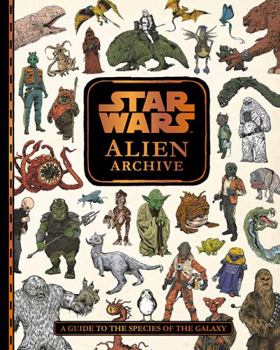 Hardcover Star Wars Alien Archive Species Guide Book