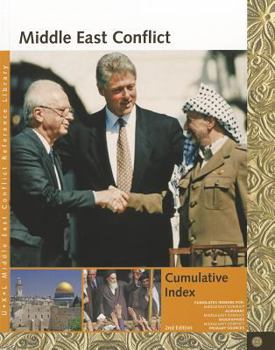 Paperback Middle East Conflict: Cumulative Index Book