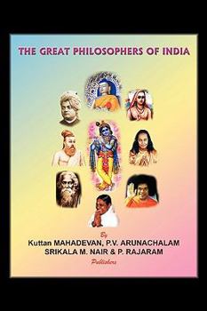 Paperback The Great Philosophers of India Book
