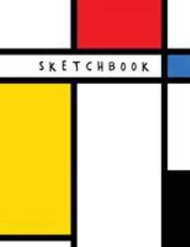 Paperback Sketchbook: Neoplasticism Abstract Art - Draw, Doodle, or Sketch Book