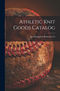 Paperback Athletic Knit Goods Catalog Book