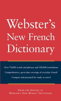 Paperback Webster's New World French Dictionary Book