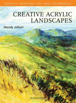 Paperback Creative Acrylic Landscapes Book