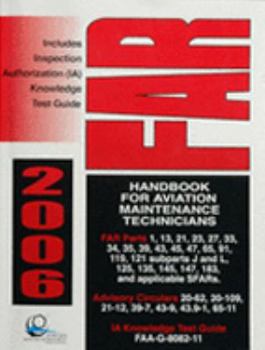Paperback Far Handbook for Aviation Maintenance Technicians 2006 Book