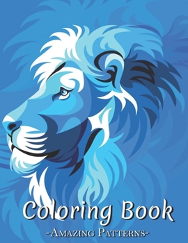 Paperback Coloring Book: An Adult Coloring Book Featuring Fun And Relaxing Coloring Pages With Spring, Summer, Autumn And Winter Scenes ( Lion- Book