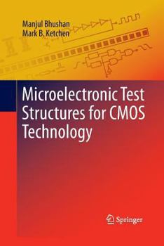 Paperback Microelectronic Test Structures for CMOS Technology Book