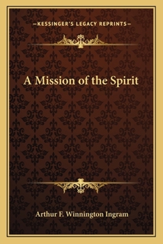 Paperback A Mission of the Spirit Book