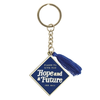 Misc. Supplies Key Ring in Tin Graduation with Tassel Book