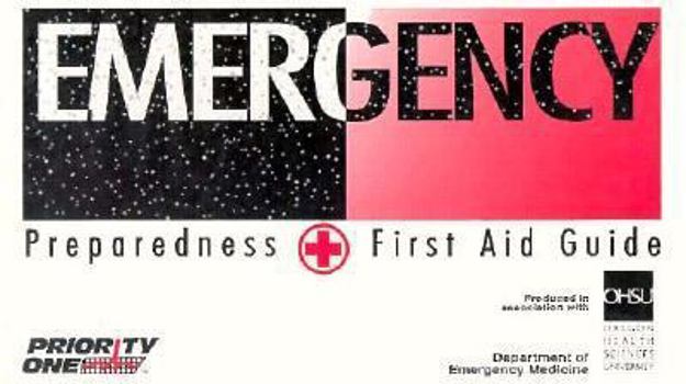 Paperback Emergency Preparedness and First Aid Guide Book