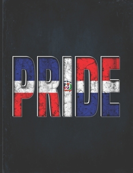 Pride: Dominican Republic Heritage Gift for Dominican Coworker from Santo Domingo  Undated Planner Daily Weekly Monthly Calendar Organizer Journal