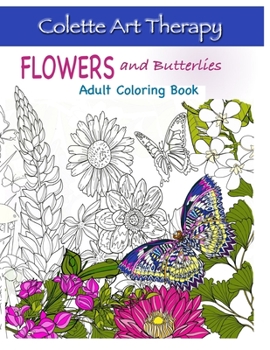 Paperback Adult coloring book flowers: Stress relief coloring book for adults Book