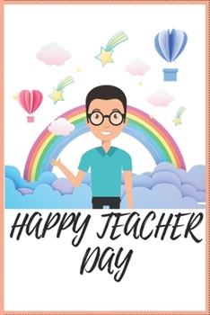 Paperback Happy Teacher Day: Teacher I Prefer Educational Rockstar Journal Notebook 100 Pages 6 x 9 Lined Writing Paper School Appreciation Day Pla Book