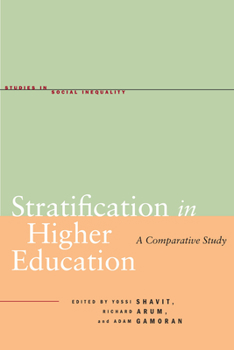 Paperback Stratification in Higher Education: A Comparative Study Book