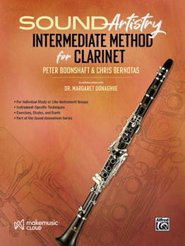 Paperback Sound Artistry Intermediate Method for Clarinet Book