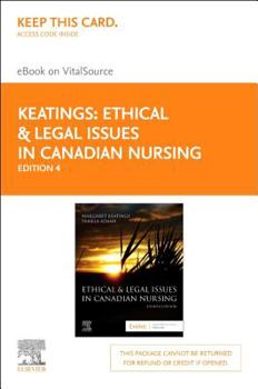 Printed Access Code Ethical & Legal Issues in Canadian Elsevier eBook on Vitalsource (Retail Access Card) Book