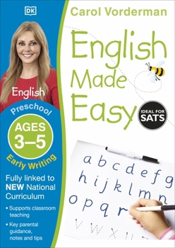 Paperback English Made Easy Early Writing Preschool Ages 3-5ages 3-5 Preschool Book