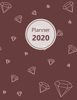 Paperback Planner 2020: Monthly and Weekly Planner. Week on 1 page. Start your week with weekly Focus, Tasks, To-Dos. Monday start week. 11.0" Book