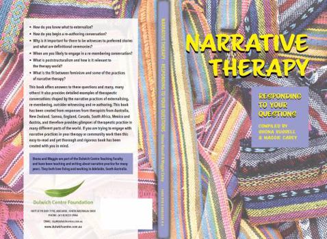 Paperback Narrative Therapy: Responding to your questions Book