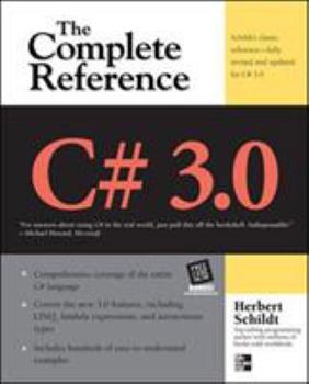 Paperback C# 3.0 the Complete Reference 3/E Book