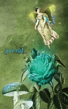 Paperback Journal: Fairy and Rose Journal with Dot Grid Book