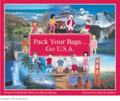 Hardcover Pack Your Bags.....go U.s.a. Book