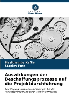 Paperback Auswirkungen der Beschaffungsprozesse auf die Projektdurchführung [German] Book