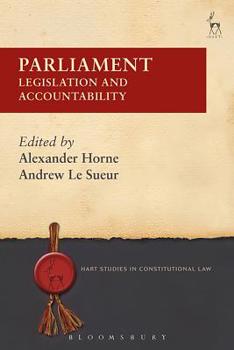 Paperback Parliament: Legislation and Accountability Book