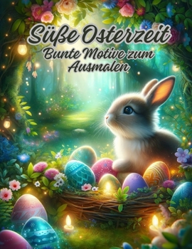 Paperback Süße Osterzeit: Bunte Motive zum Ausmalen [German] Book