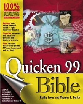 Paperback Quicken 99 Bible Book