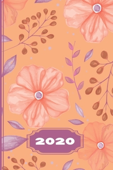 Paperback Kalender 2020: 155 Seiten - 6 x 9 Zoll (15,24 x 22,86 cm) - ?hnl. DIN A5 - Terminkalender 2020 mit n?tzlichem Bonus - Jahres-, Monats [German] Book