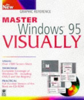 Paperback Master Windows 95 Visually [With Includes Searchable Online Version of the Book] Book