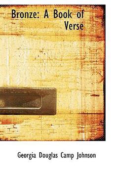 Paperback Bronze: A Book of Verse Book