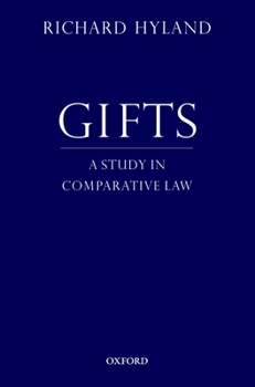 Paperback Gifts: A Study in Comparative Law Book